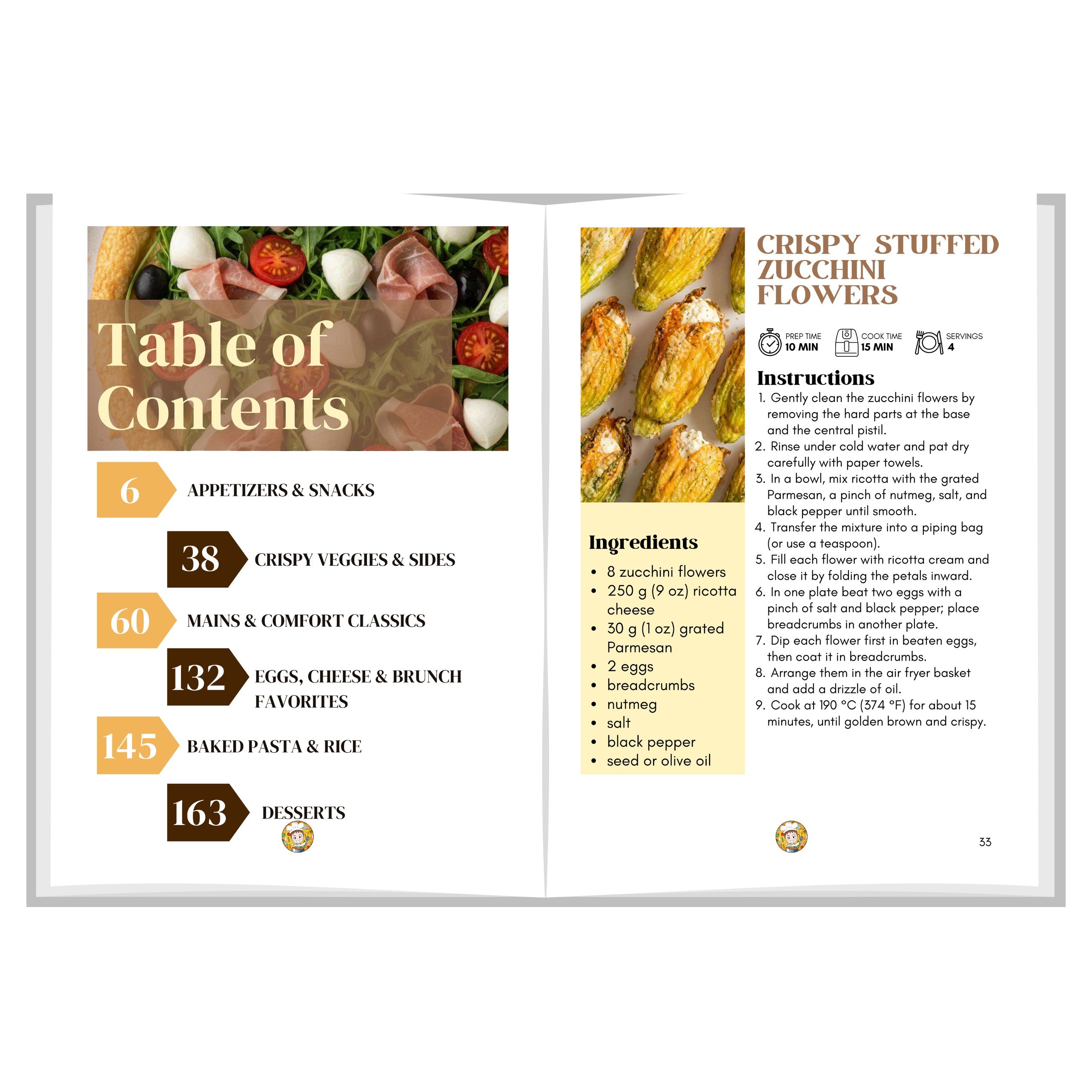 Rosario's 150+ Air Fryer Recipes Cookbook PHYSICAL VERSION