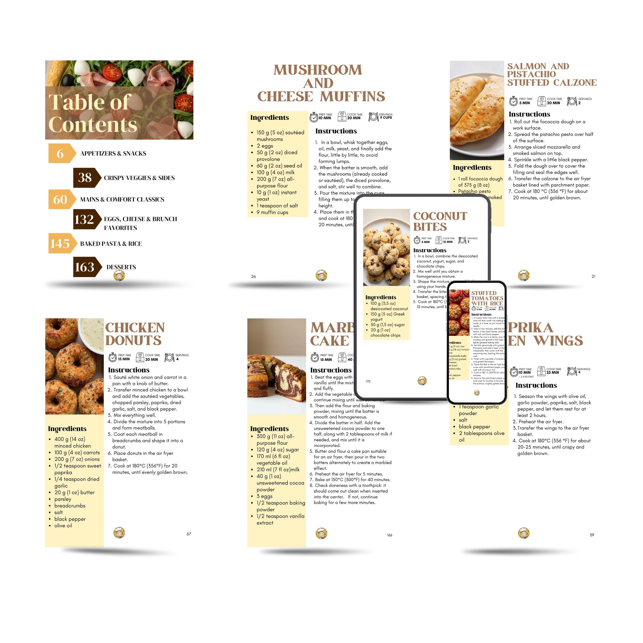 Rosario's 150+ Air Fryer Recipes Cookbook DIGITAL VERSION