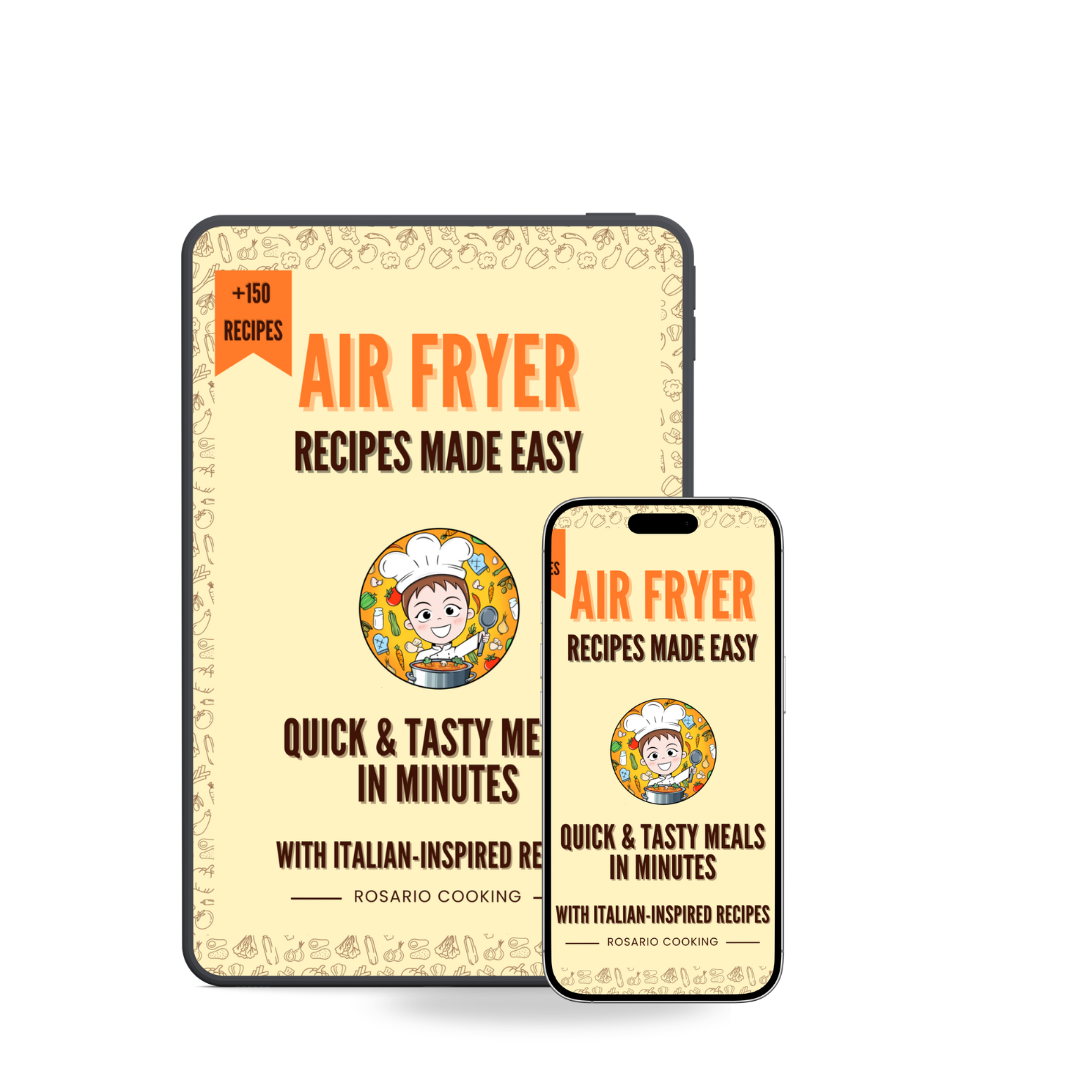 Rosario's 150+ Air Fryer Recipes Cookbook DIGITAL VERSION